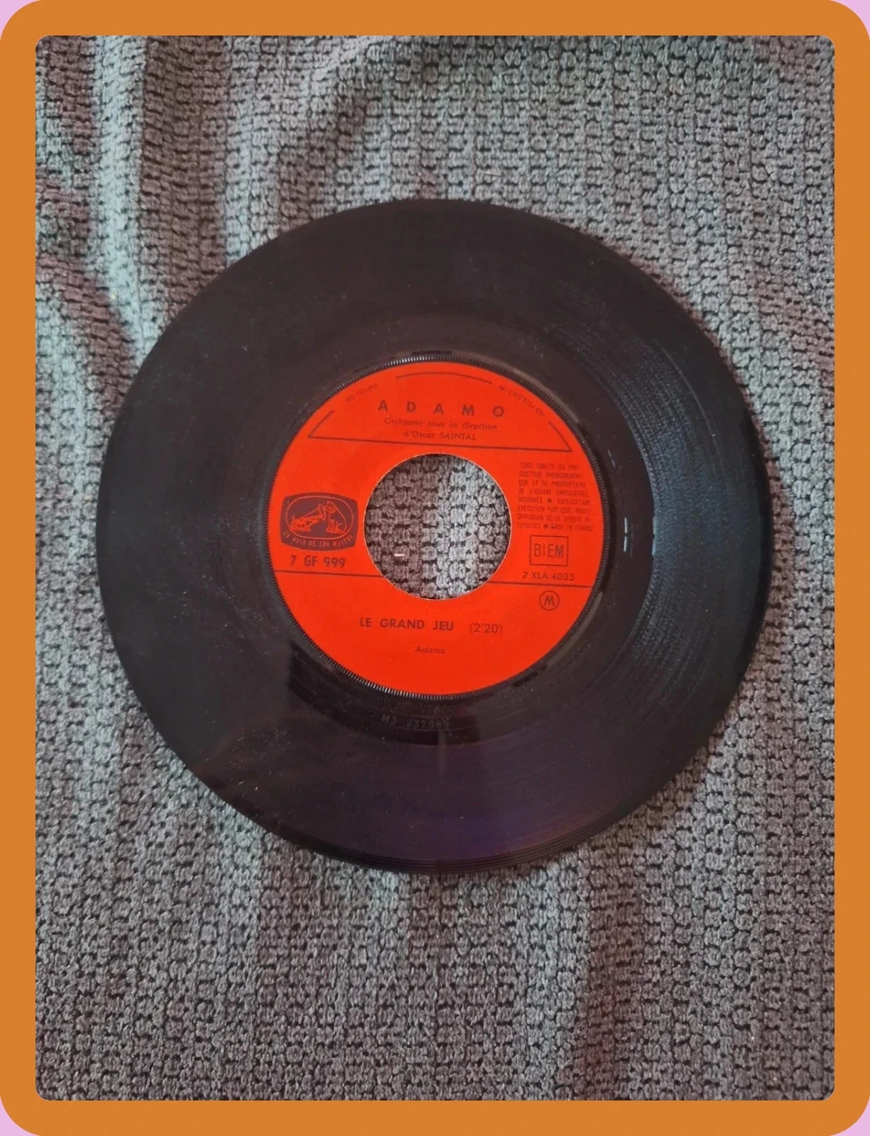 Vinyle Adamo Les Filles du bord de mer – photo 4
